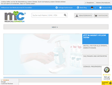 Tablet Screenshot of medicalcorner24.com
